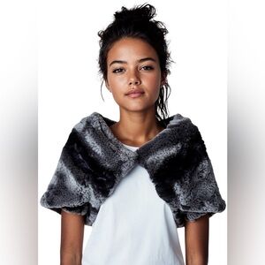 Knitted Fur Bolero - Size 8